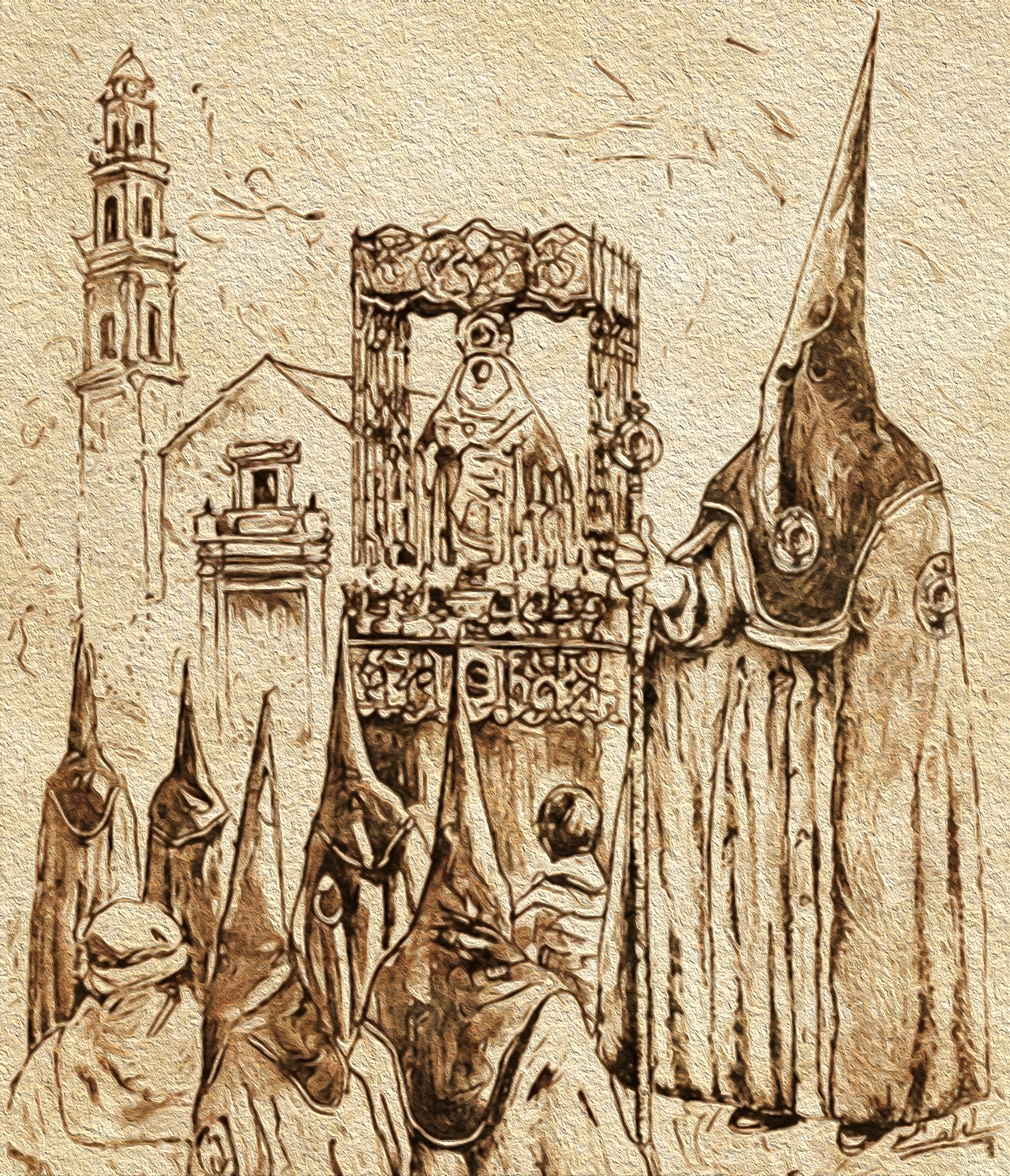 DIBUJO SEPIA 2